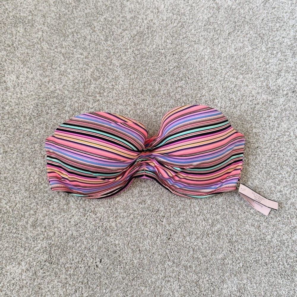Deadstock NWT Victoria's Secret Push-Up Bikini Top — Size 34DD